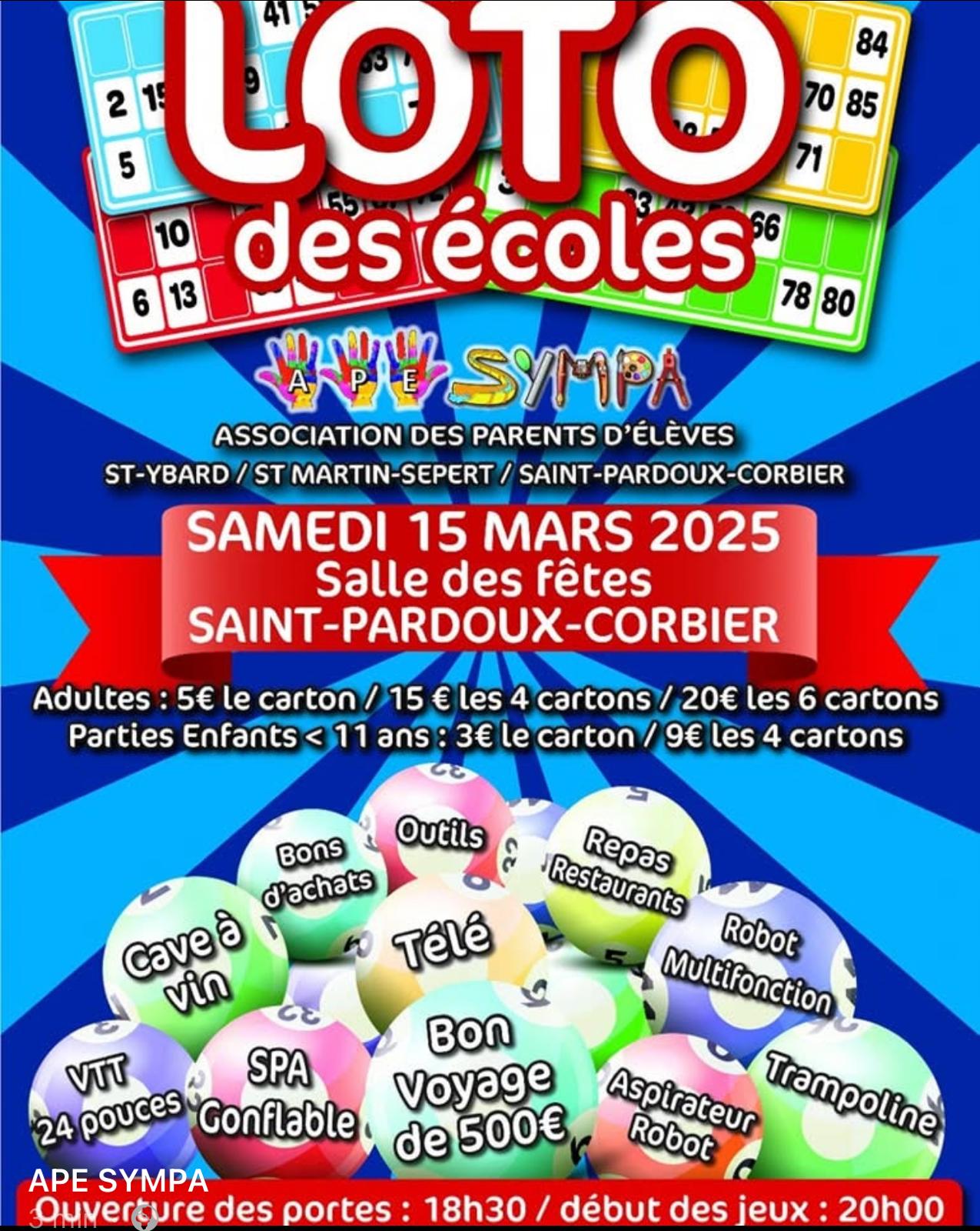 Loto des écoles