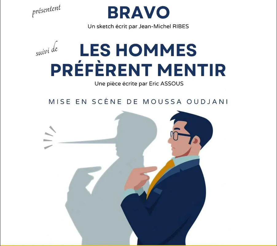 Théâtre Les hommes préfèrent mentir