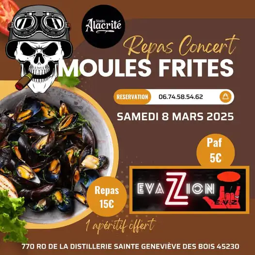 Repas-concert avec EvaZion