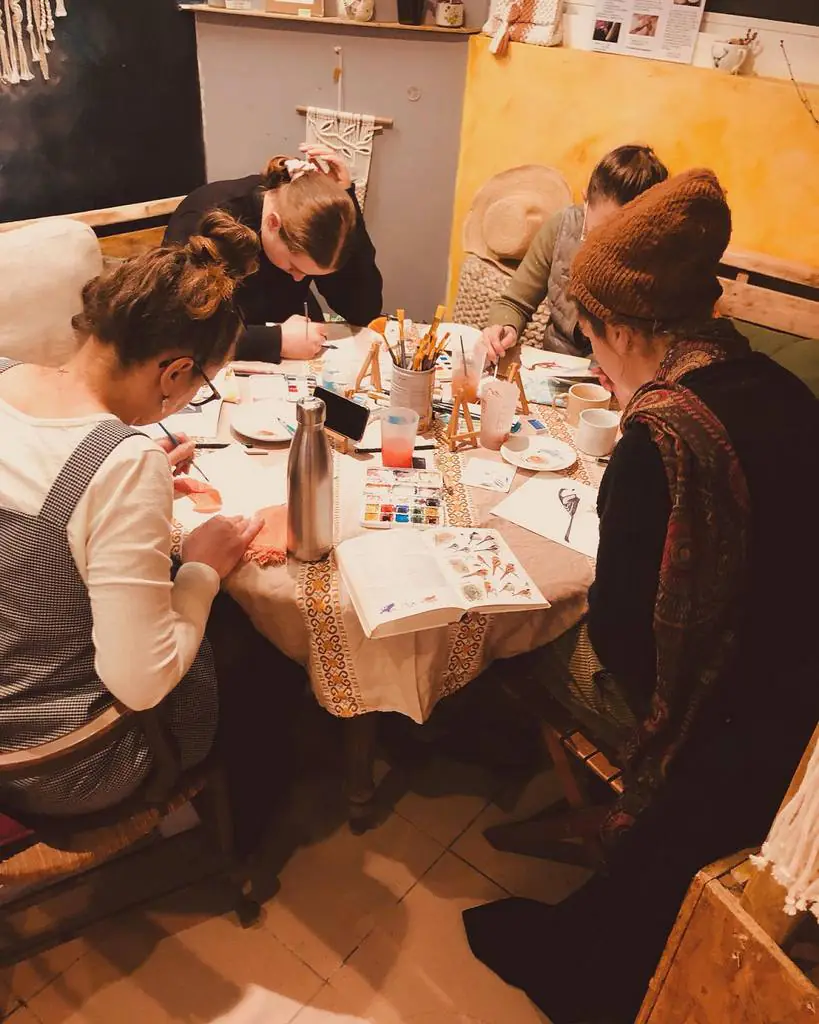 Atelier aquarelle pour adolescents