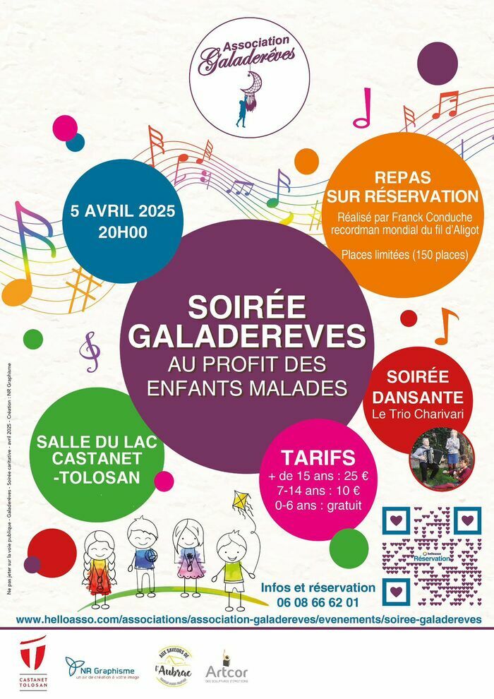 Soirée Galaderêves Salle du Lac  Castanet-Tolosan Castanet-Tolosan