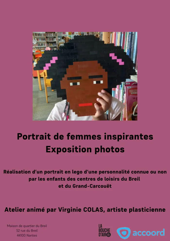 Portrait de femmes inspirantes Salle Festive du Breil Nantes