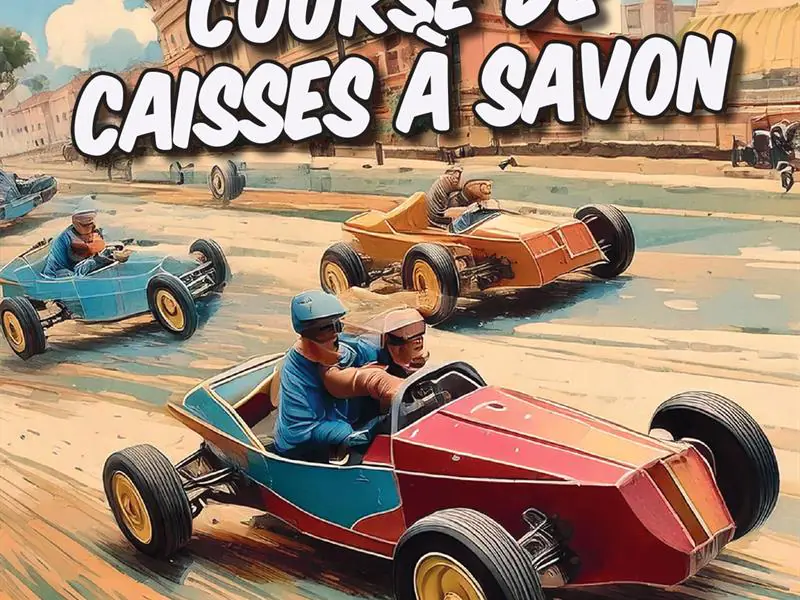 COURSE DE CAISSES À SAVON