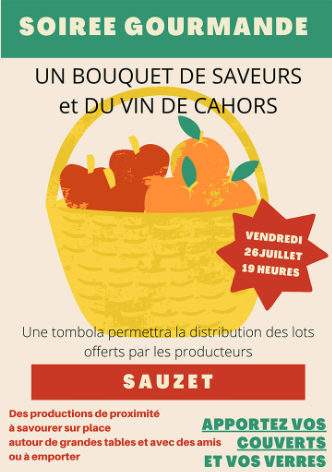 Marché Gourmand à Sauzet