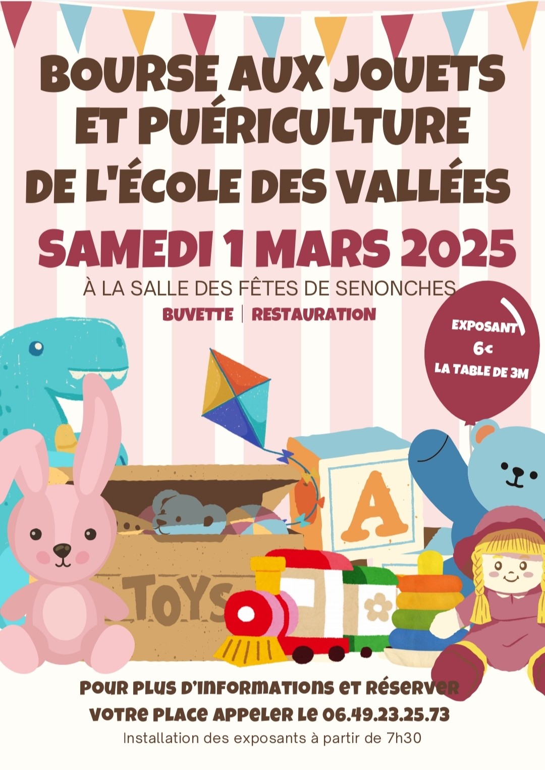 Bourse aux jouets et puériculture