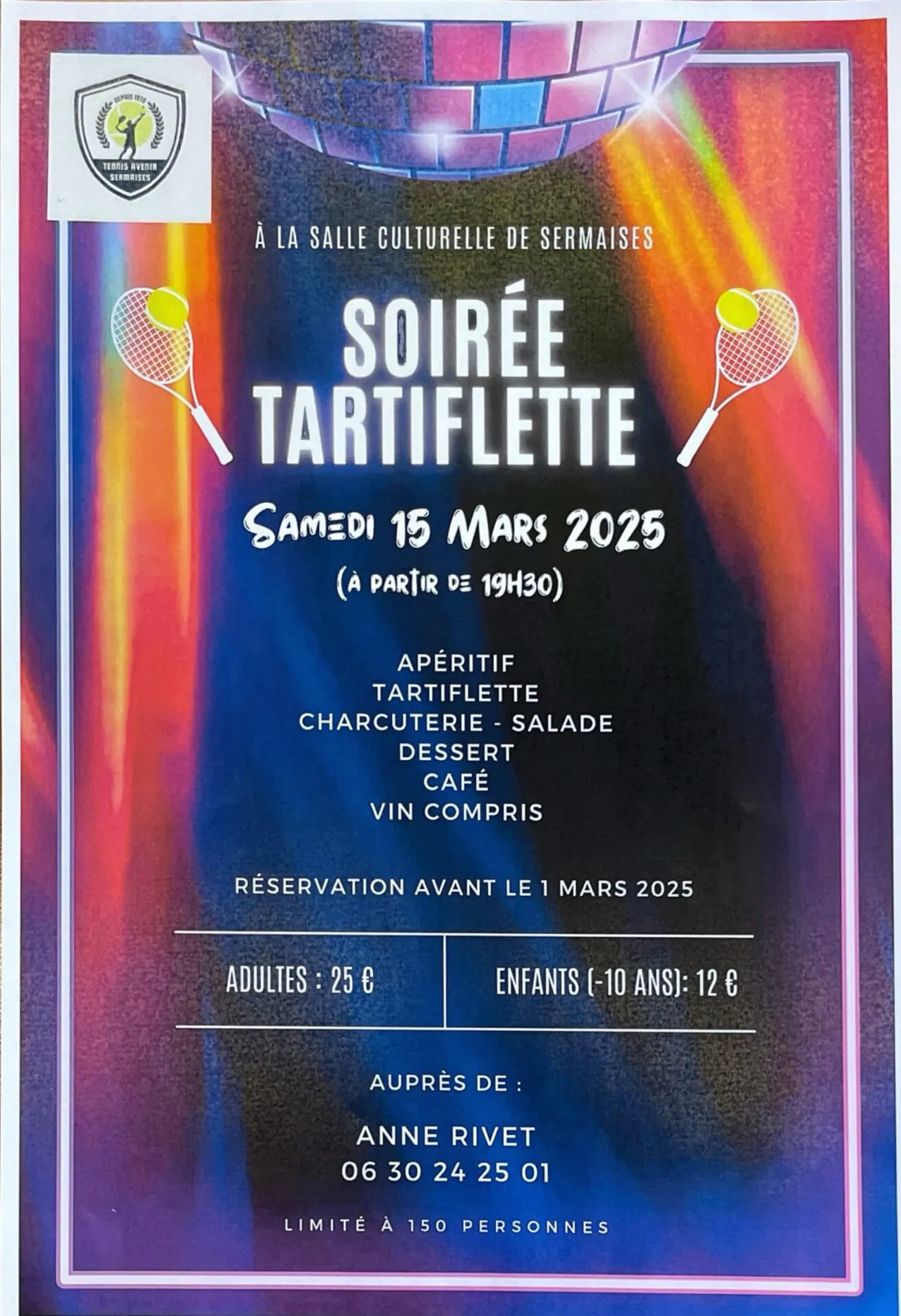 Soirée tartiflette