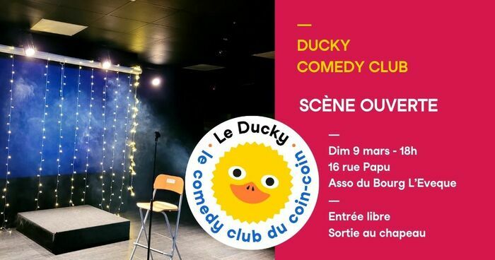 Stand-Up Ducky Comédie - Rendez-vous du dimanche Association du Bourg L'Evêque Rennes