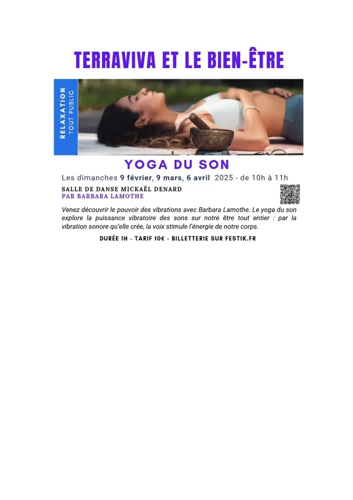 Yoga du son TerraViva - Espace socioculturel Venerque