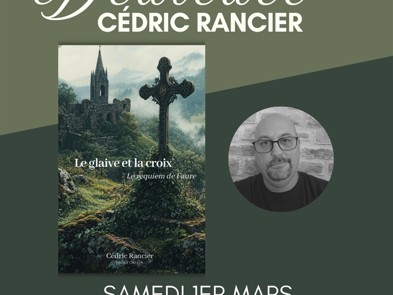 DÉDICACE CÉDRIC RANCIER