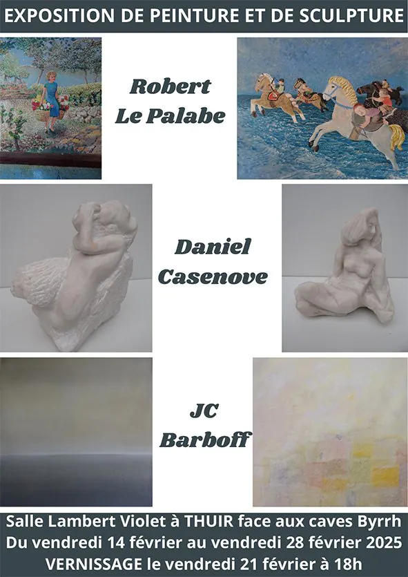 EXPOSITION DE PEINTURES ET SCULPTURES