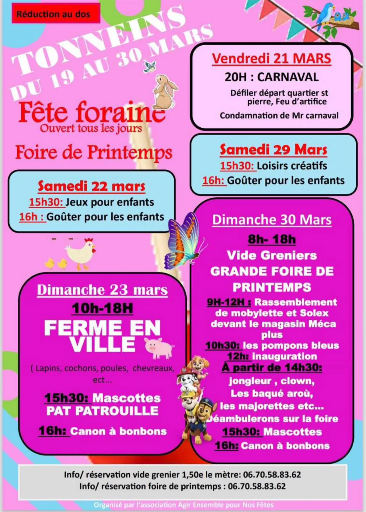 Fête Foraine Foire de Printemps