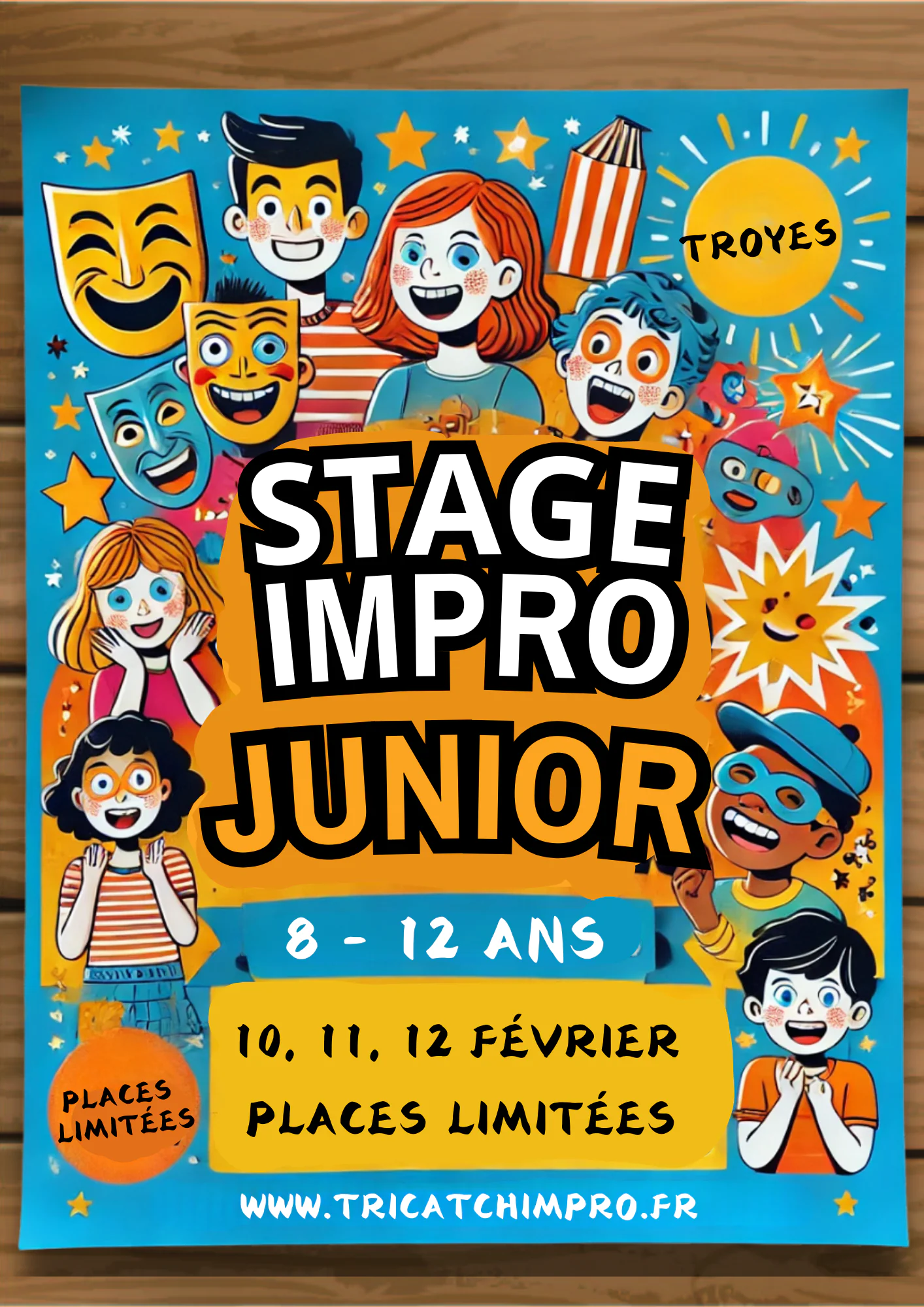 Stage Impro Junior par Tricatch Impro