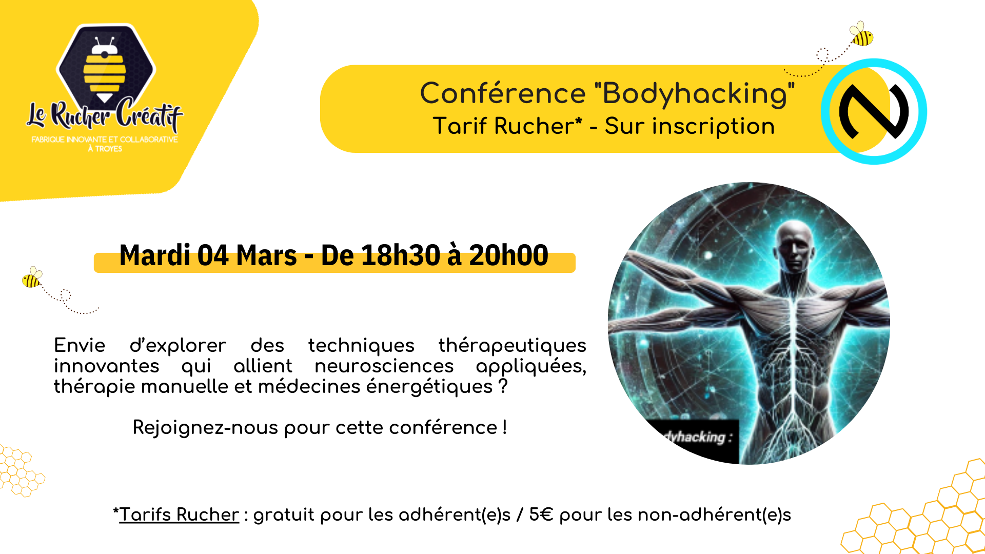 Conférence "Bodyhacking"