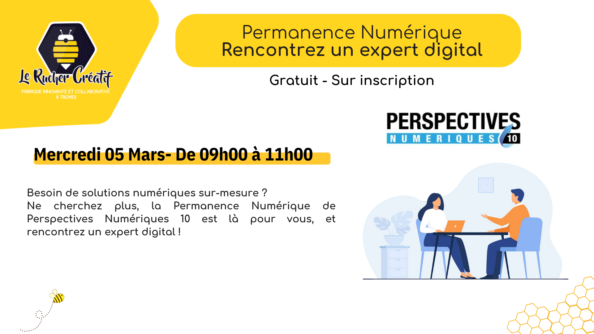 Rencontrez un expert digital pour votre entreprise avec Perspectives Numériques 10