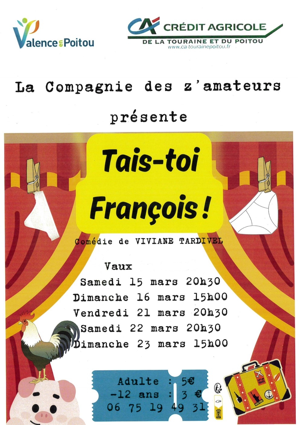 Théâtre "Tais-toi François"