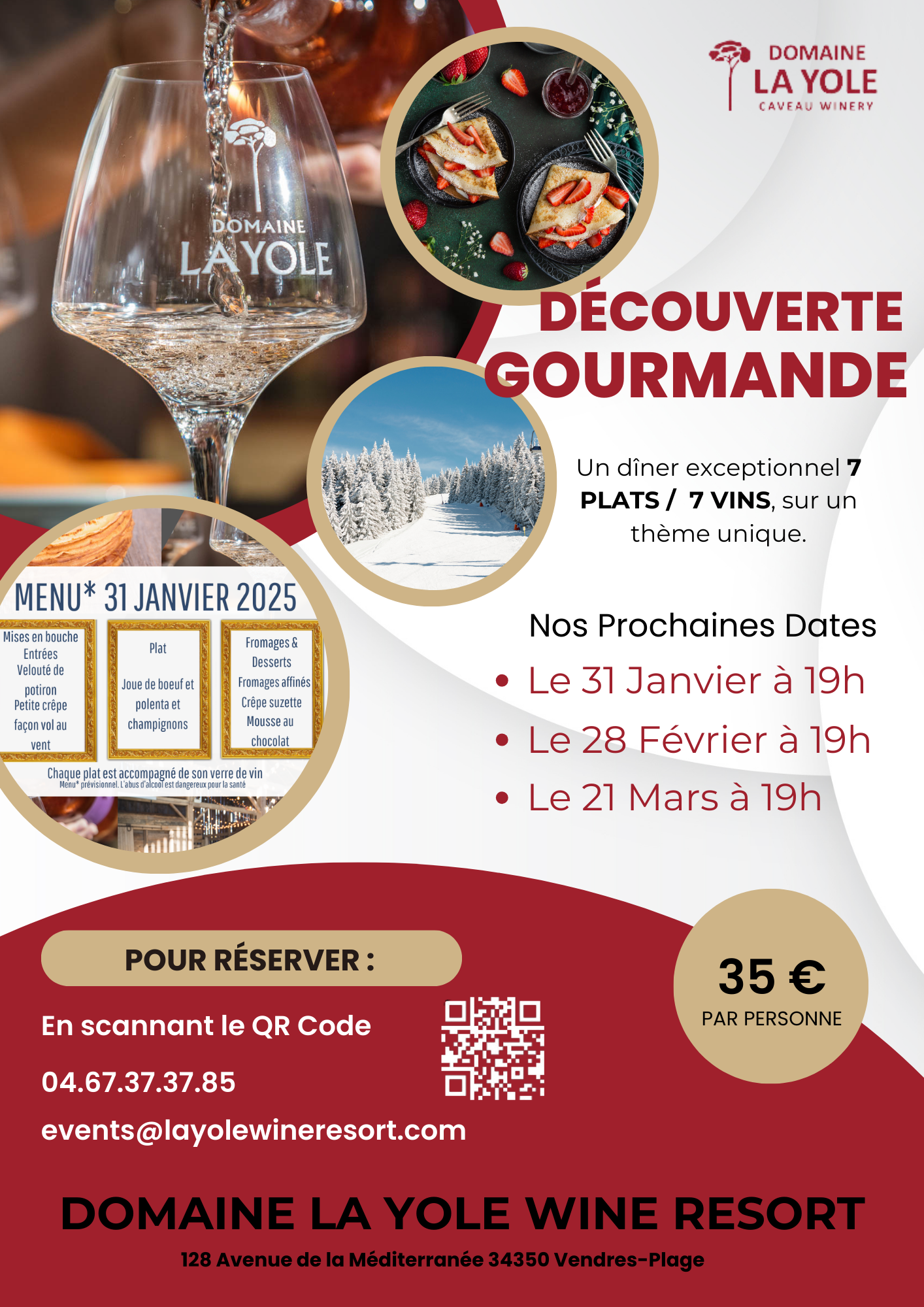 DÉCOUVERTE GOURMANDE D'HIVER