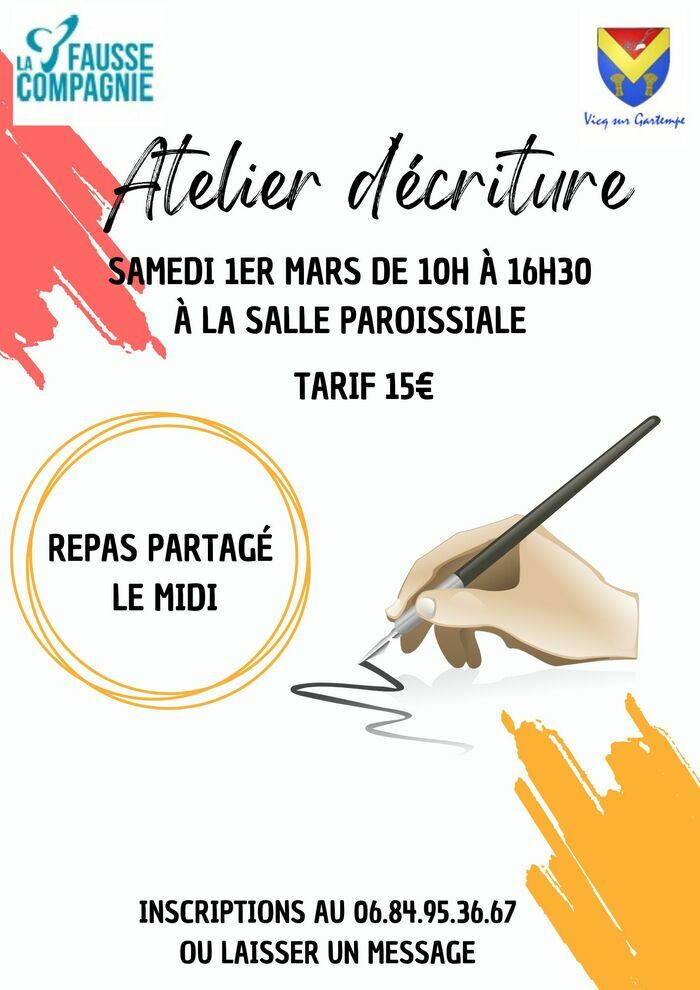 Atelier d'écriture