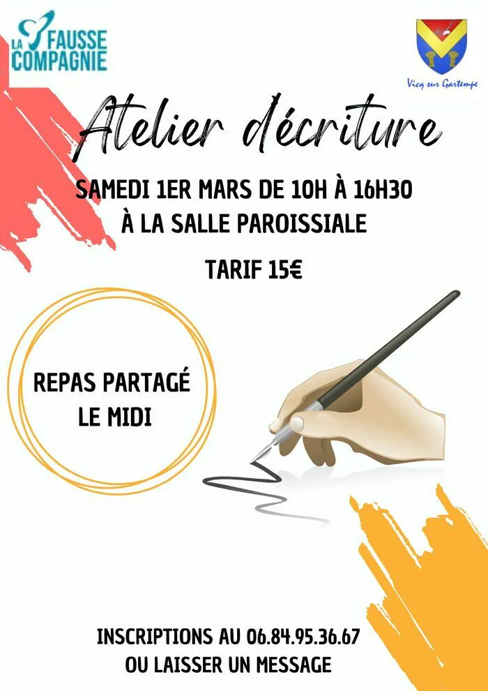 Atelier d'écriture