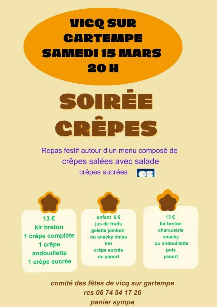 Soirée crêpes