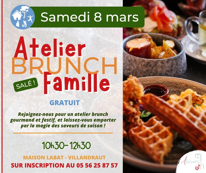 Atelier cuisine en famille et brunch salé