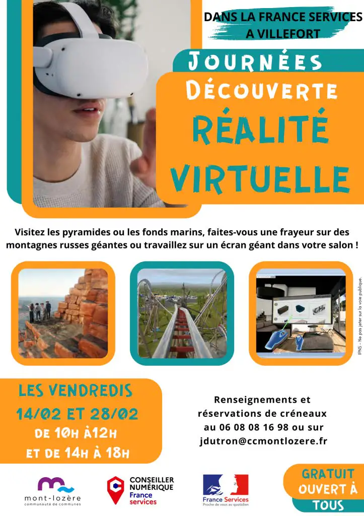 JOURNÉE DÉCOUVERTE RÉALITÉ VIRTUELLE !