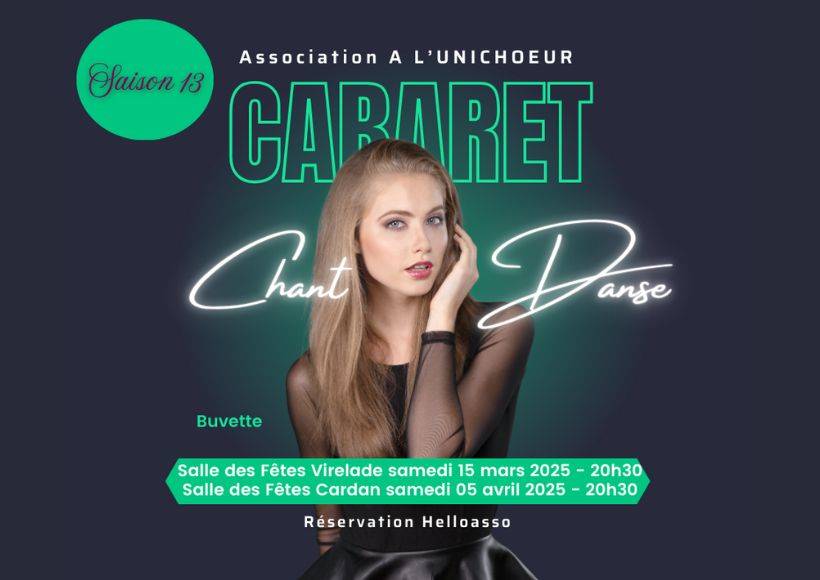 13ème Cabaret à Virelade