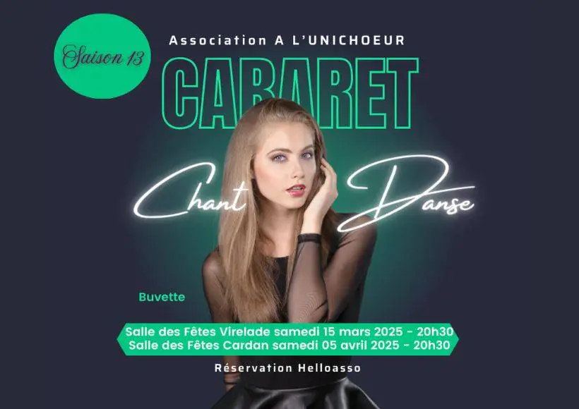 13ème Cabaret à Virelade