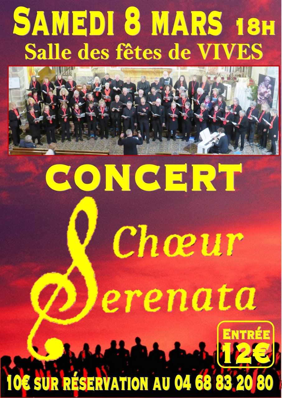 LES CHOEURS DE SERENATA (65 CHORISTES)