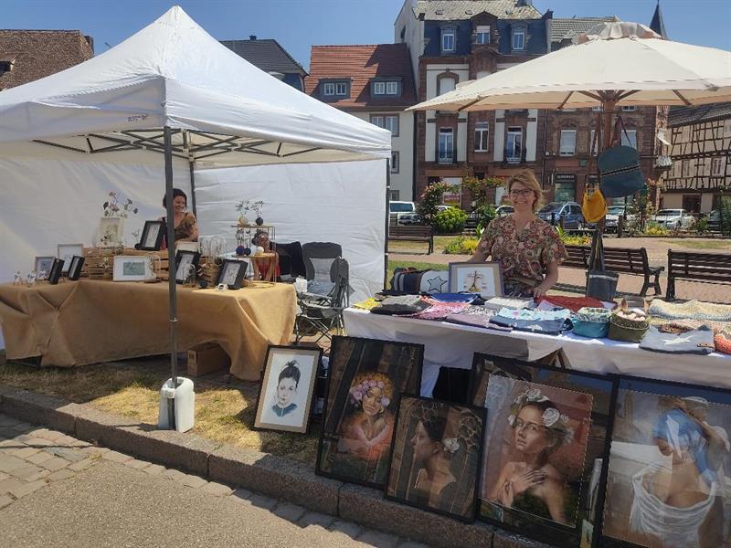 Lez'arts des rues marché de l'art et de l'artisanat