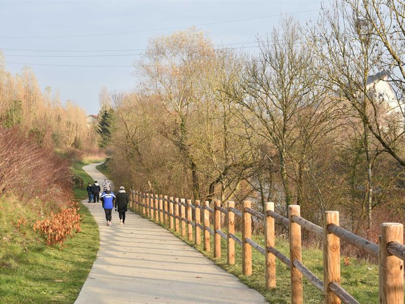 Le fil bleu de l'Orne de Richemont à Moineville Richemont Grand Est