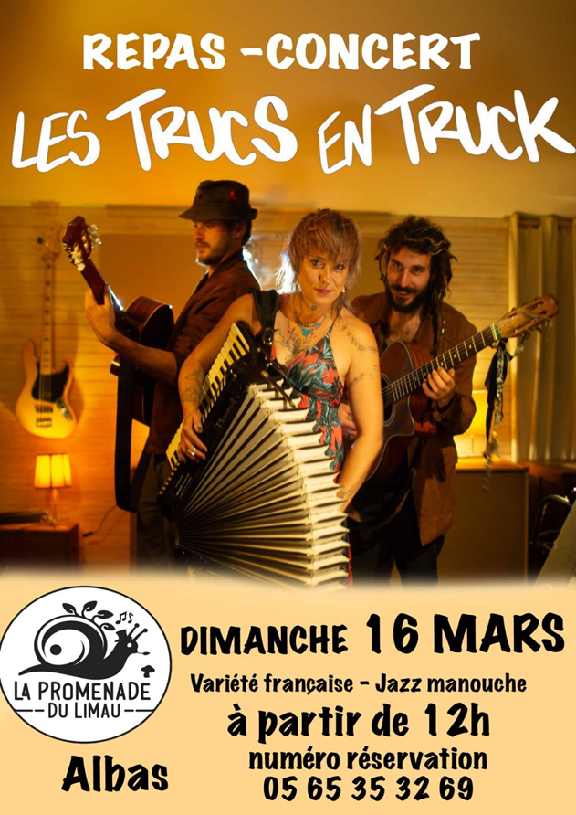 Concert Les Trucs en Truck