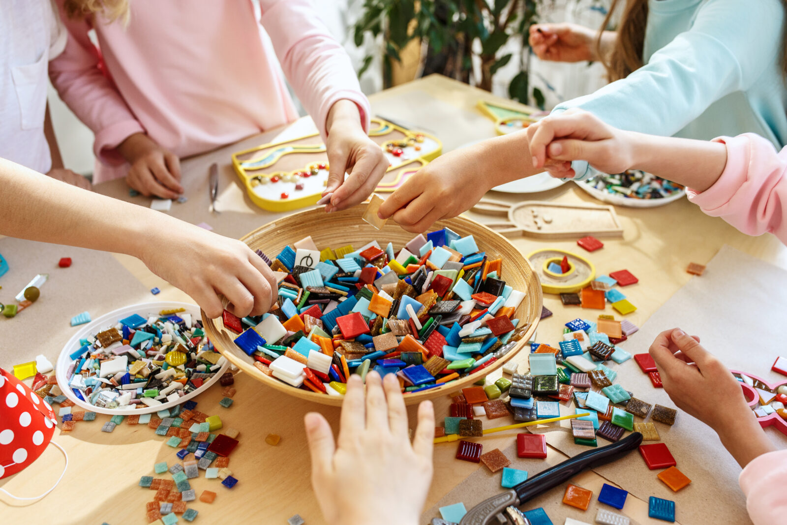 Atelier mosaïque rurale