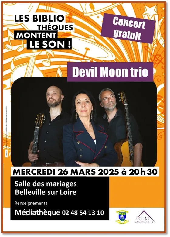 Concert Devil Moon Trio