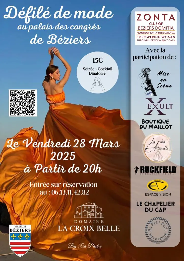 DÉFILÉ DE MODE DU ZONTA CLUB