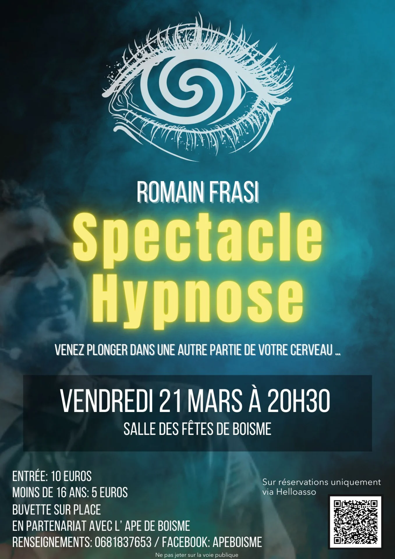 Spectacle d'hypnose