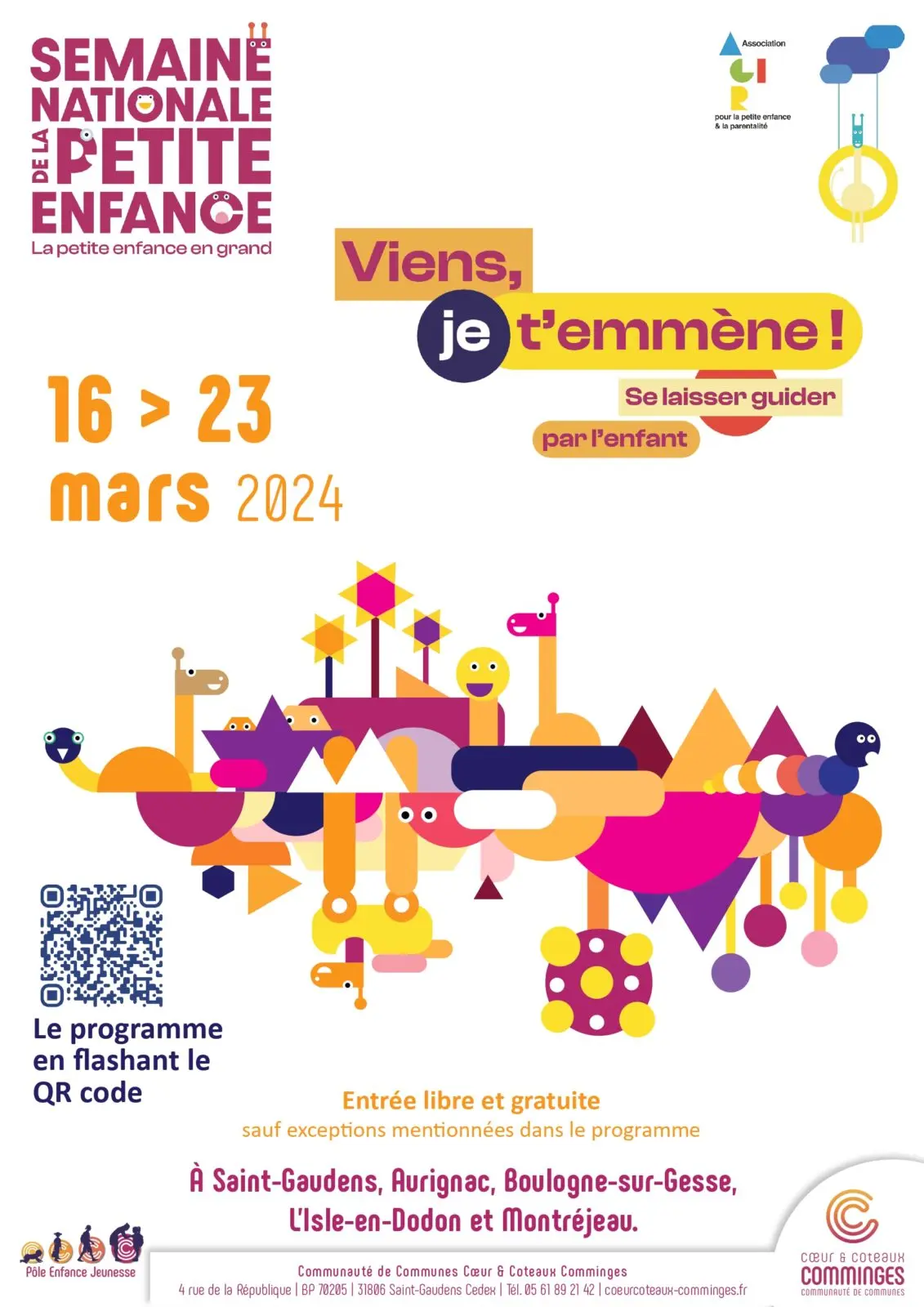 SEMAINE NATIONALE DE LA PETITE ENFANCE A BOULOGNE SUR GESSE