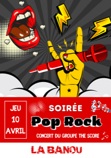 Soirée Pop rock (La Banou)