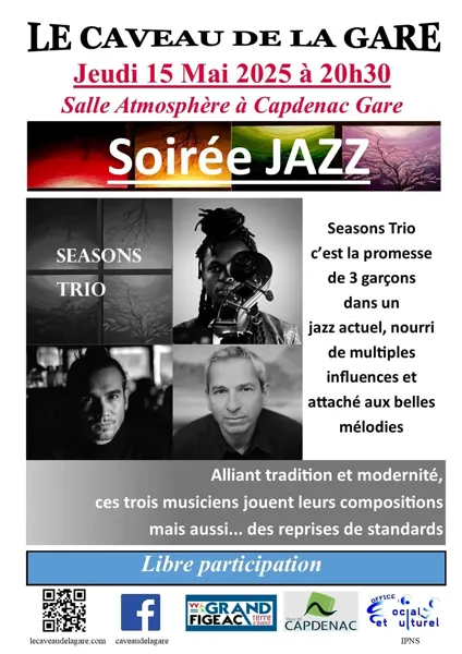 Concert Seasons Trio du Caveau de la Gare