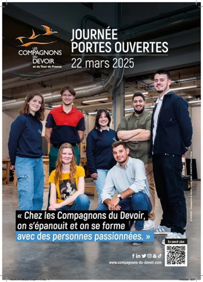 Les Compagnons du Devoir ouvrent leurs portes ! Centre de Formation d'Apprentis des Compagnons du Devoir