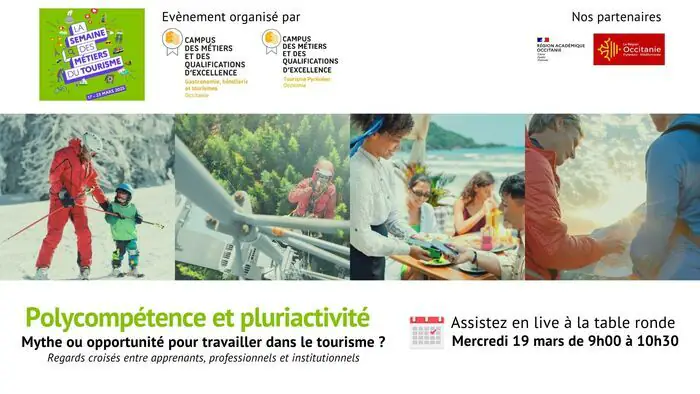 Polycompétence et pluriactivité : Mythe ou opportunité pour travailler dans le tourisme? Centre Universitaire de l'Ariège Robert Naudi Foix