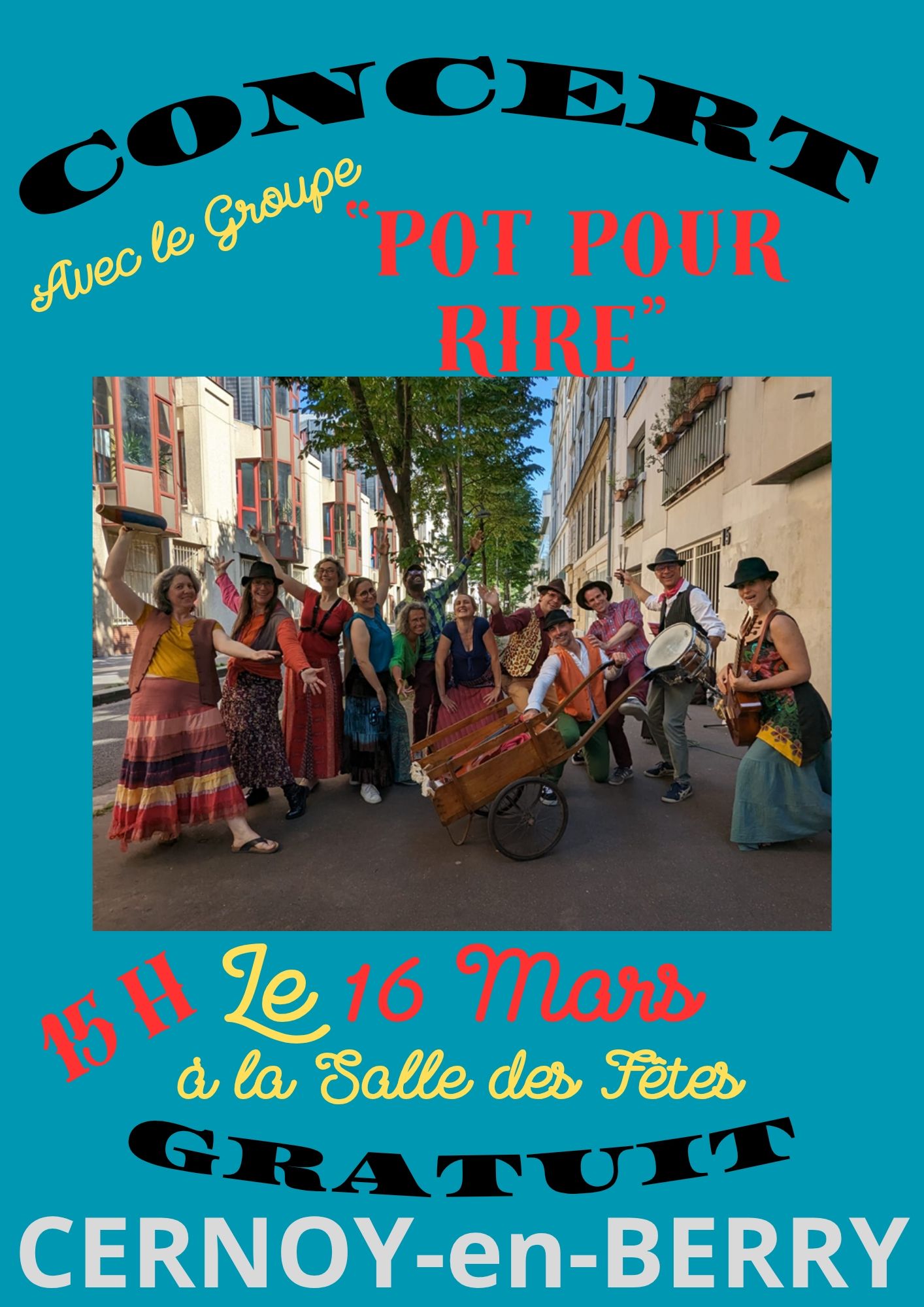 Concert du groupe "Pot pour rire"