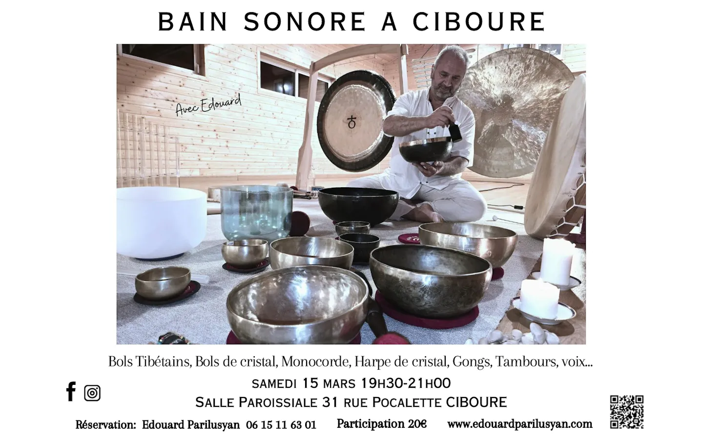 Bain sonore à Ciboure