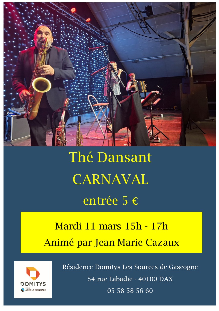 Thé dansant de carnaval