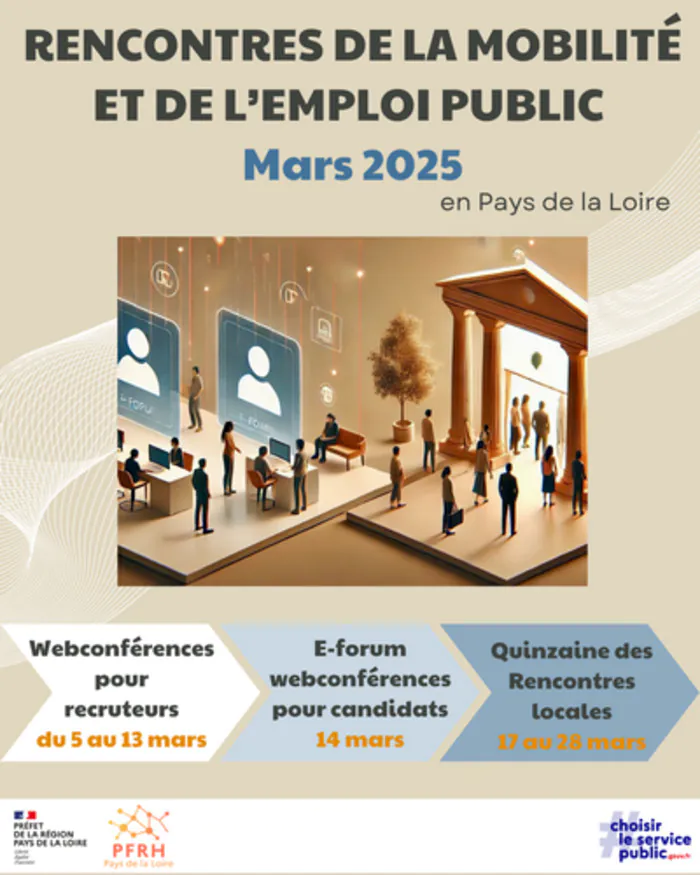 E-forum des Rencontres de la mobilité et de l’emploi public EN LIGNE / EN VISIO