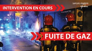 fuite gaz pompiers chantepiie