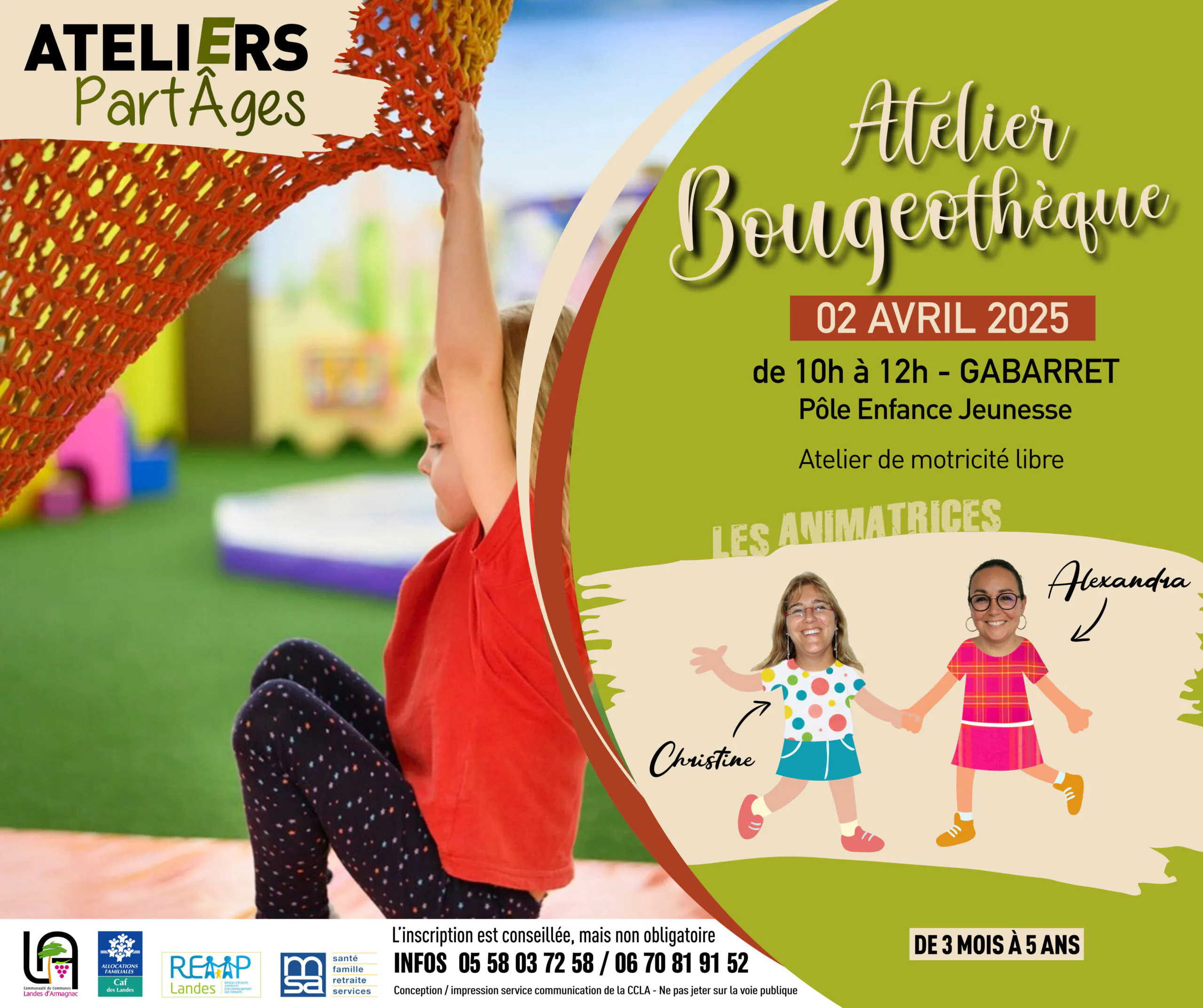 Ateliers PartÂges atelier bougeothèque