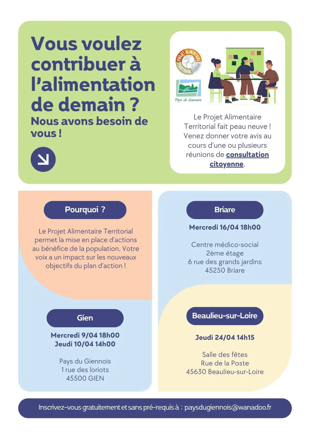 Consultation citoyenne Alimentation de demain