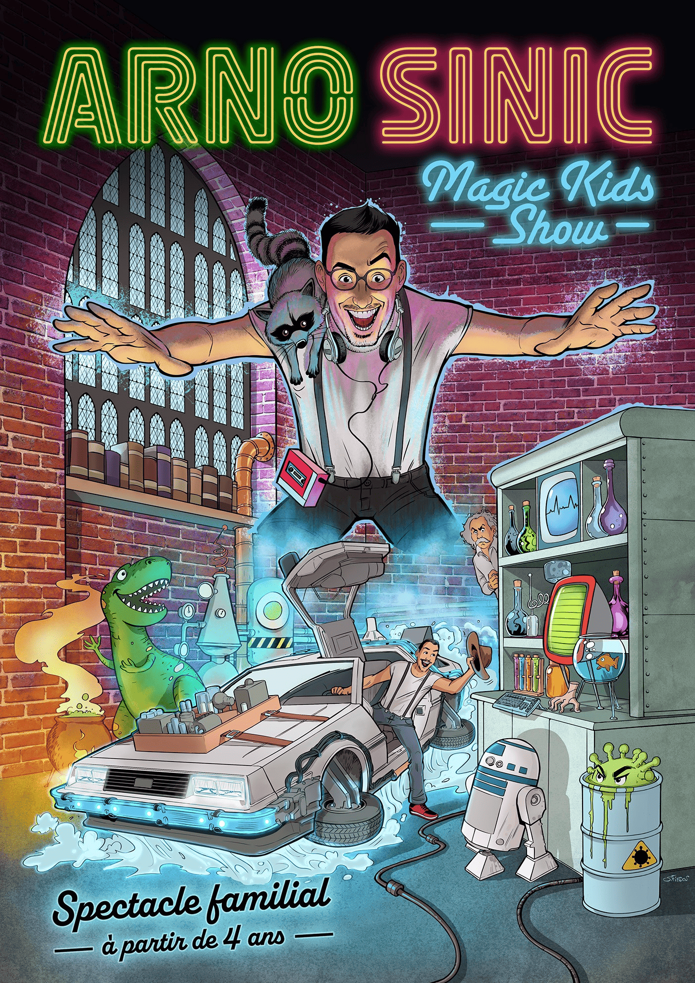 Spectacle de magie Arno Sinic