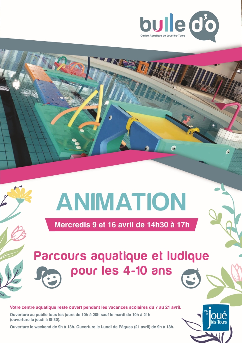 Parcours aquatique et ludique