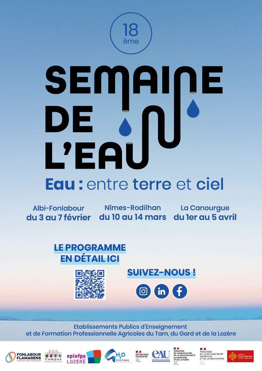 SEMAINE DE L'EAU CONFÉRENCE